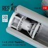 RESKIT RSU48-0470 F-4 (E, J, F, G, S) Phantom II exhaust nozzles for Zoukei-Mura kit (3D Printed) (1/48)